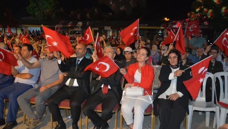 15 Temmuz Demokrasi ve Milli Birlik Günü Anma Programları Düzenlendi