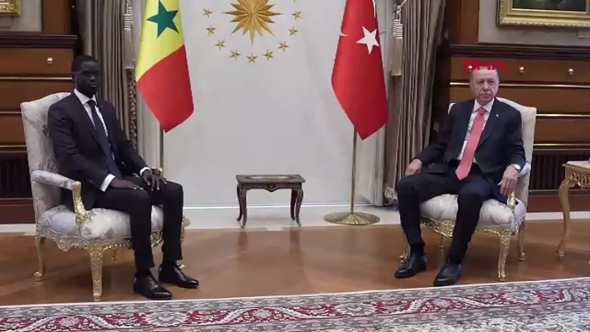 ANKARA-Cumhurbaşkanı Recep Tayyip Erdoğan, Senegal Cumhurbaşkanı Bassirou Diomaye Diakhar Faye ile ikili görüştü