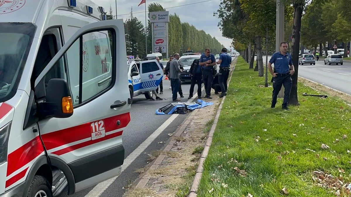 Kayseri’de hafif ticari aracın çarptığı yaya öldü