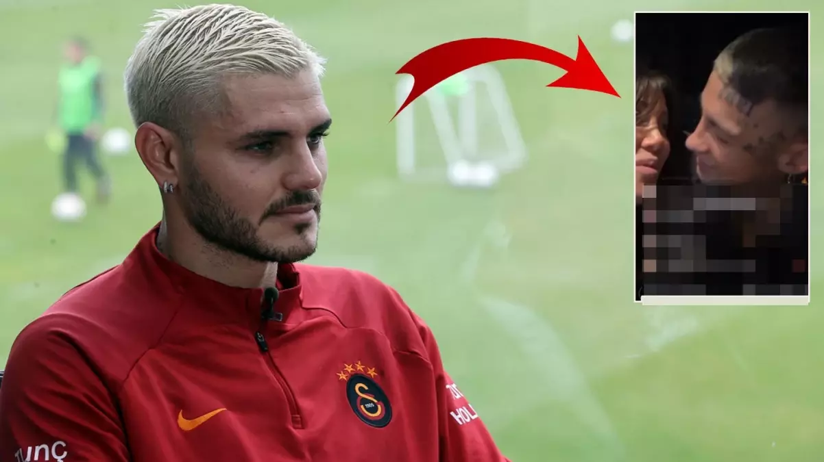 Canlı yayında aldatıldığını gören Icardi harekete geçti