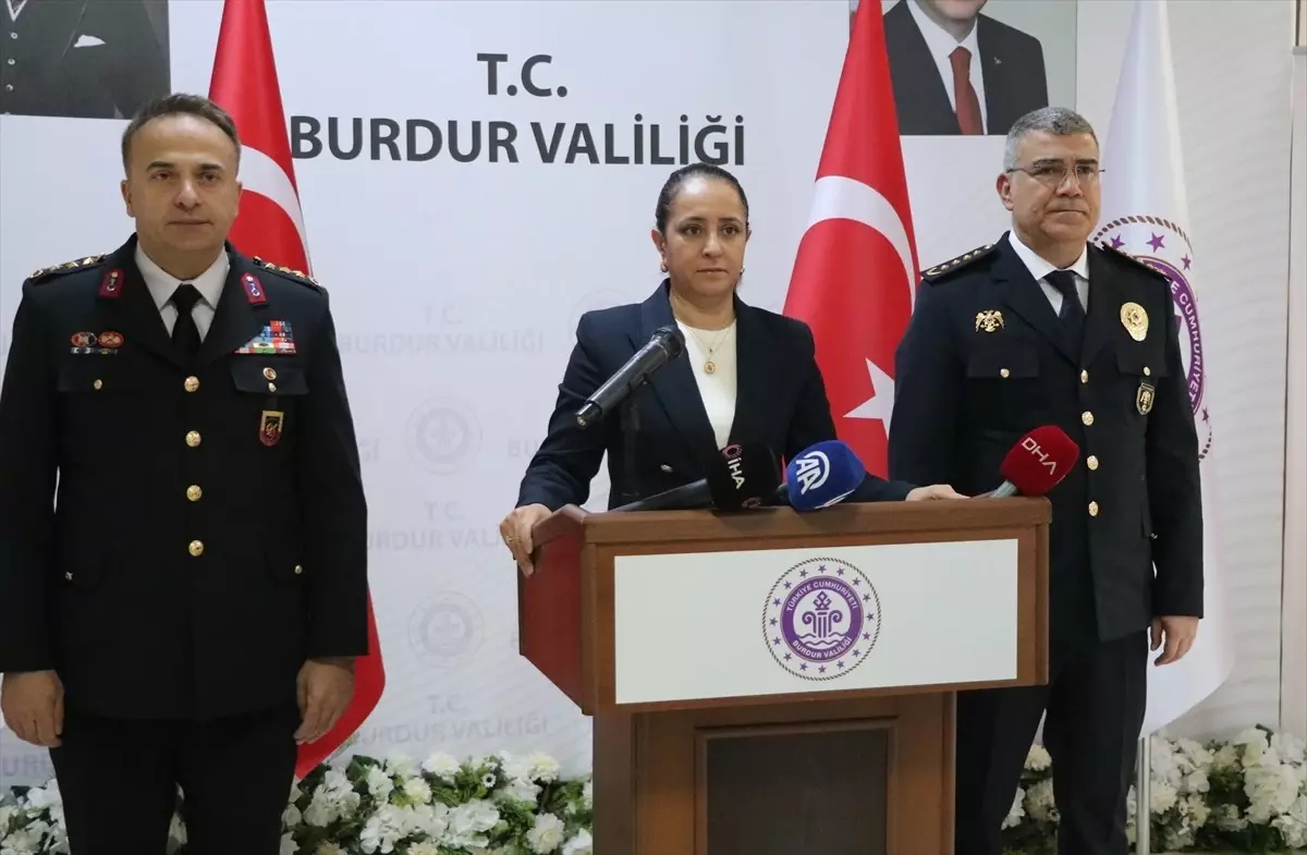 Burdur’da Asayiş Toplantısı